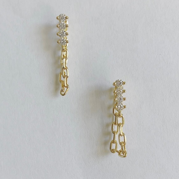 Interchangeable Dangle or Hoop Earrings - Picture 3 of 5